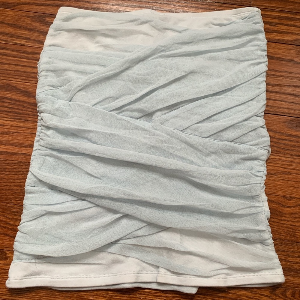 Free people ice blue tube top